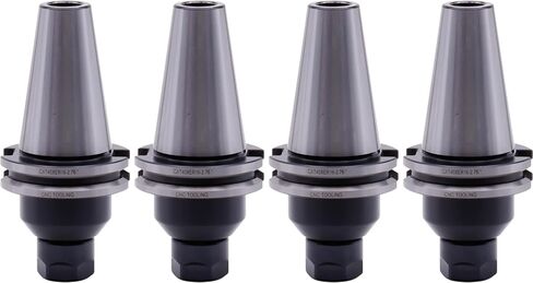 4 pcs CAT 40 Taper ER-25 Collet Chuck, Tool Holder, 2 3/4" Projection in Saudi Arabia