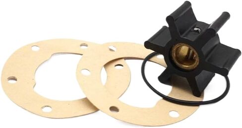 Flexible Impeller Water Pump Compatible with YSB8 YSB12 YSE8 YSE12 YSM8 YSM12 3GM 2GM20 3GM30 2GM 2QM15 Marine Engine Fit Replacement Part in Kuwait