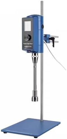 500W Digital High Shear Homogenizer Mixer - 2000-28000rpm Emulsification Machine for Lab, Homogenize, Dispersion, Emulsion, High Efficiency Emulsifier in Kuwait