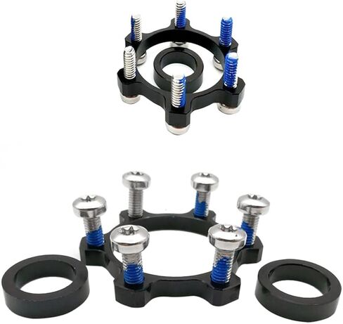Pilipane bikes Hub Adapter , Alloy Gear Front Rear bikes Boost Hub Conversion Adapter bikes Thru Axle Accessory (15mm x 100mm to 110mm) , bikes disc Brake Conversion bikes Tailgate pad Adapter in Saudi Arabia