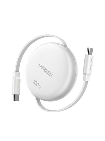 كابل UGREEN 100W قابل للسحب CABLE ، TYPE C CORD CORD C CABLE CABLE FOR IPHON in Kuwait