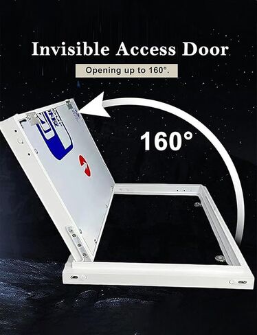 باب لوحة وصول مجوف للبلاط، فتحة وصول للفحص مخفية مع مزلاج يعمل باللمس، تصميم معدني متين لسهولة الصيانة ولمسة نهائية سلسة in Kuwait