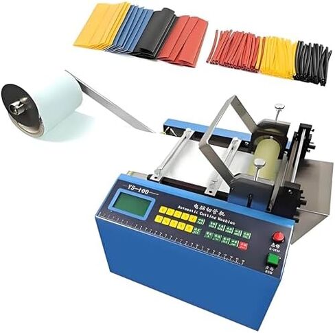 Zocxielr 250W أنبوب كابل الأنابيب دقيق، آلة قطع الأنابيب الأوتوماتيكية المنكمشة بالحرارة مع التحكم بالكمبيوتر الصغير، للأكمام in Kuwait