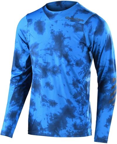 Troy Lee يصمم Skyline Air Jersey - استراحات الرجال Blue Slate Blue ، M. in Kuwait