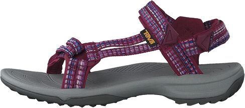 Teva Womens terra fi lite صندل المشي قابل للتعديل - أسود/رمادي - 6 لنا in Kuwait