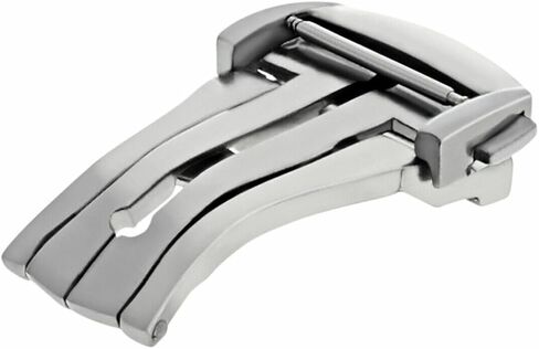 Ewatchparts 16-18-20mm Deployment Buckle Band Clasp Compatible With Omega Seamaster Planet Ocean Watch Band Strap in Kuwait