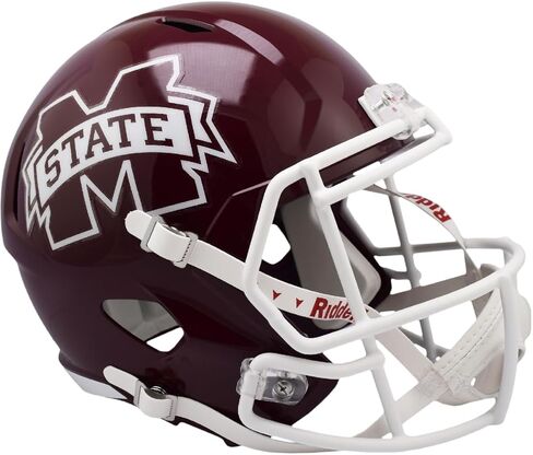 Riddell NCAA Mississippi State Bulldogs Full Size Speed Replica Football Helmet in Saudi Arabia