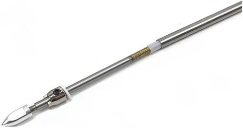 4.76mm 3/16" Flexible Drive Shaft Assembly L400mm Axle Paddle Fork M4 Bullet Compatible with RC Brushless Electric Boat(Shaft kit Negative) in Saudi Arabia