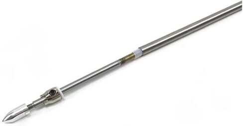 4.76mm 3/16" Flexible Drive Shaft Assembly L400mm Axle Paddle Fork M4 Bullet Compatible with RC Brushless Electric Boat(Shaft kit Negative) in Saudi Arabia