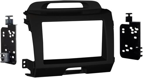 Metra Electronics 95-7344CH Double DIN Dash Installation Kit for 2011-Up Kia Sportage Vehicle (Charcoal) in Saudi Arabia