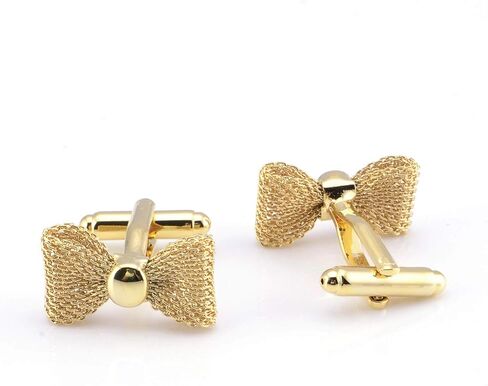 Bowknot/Collar/Floral tie French Cufflinks Business Party Decorations Cuff Links Studs in Saudi Arabia