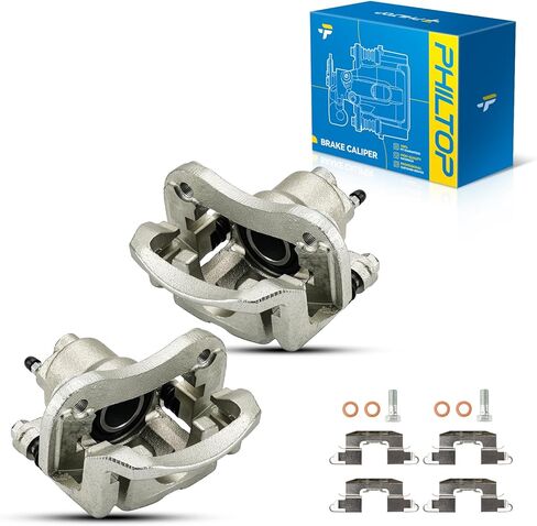 Philtop Brake Caliper Front Front مع 2010-2015 Lexus Rx350 ، 2008-2013 Toyota Highlander ، 2018-2021 Lexus NX300 ، 2015-2017 Lexus NX200T ، 2010-2015 Lexus Rx450H ، 19-B3352 ، 19-B3353 in Kuwait