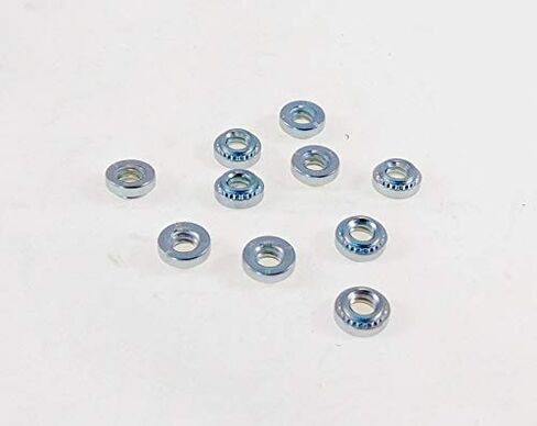 10 عبوات من 10-24 صواميل ذاتية التثبيت بالضغط على الصفائح المعدنية SS-024-2ZI in Kuwait