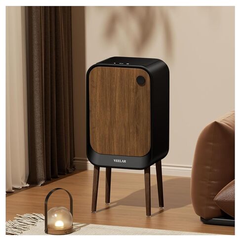 Can Trash Motion Sensor - صندوق القمامة التلقائي 5.5 جالون / 20 لتر لغرفة المعيشة وغرفة النوم والمكتب (رمادي) in Kuwait