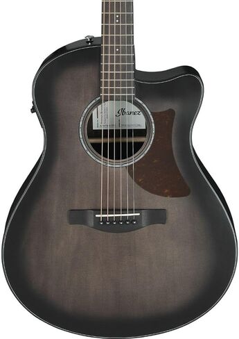 Ibanez AAM70CETBN Advanced Acoustic Auditorium Acoustic-electric Guitar - Tranparent Charcoal Burst in Saudi Arabia