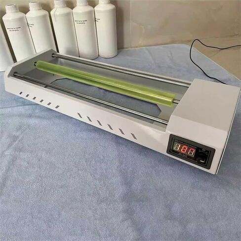 Electric Paint Shaker Machine, Avoid Precipitation Rolling Machine, DIY Vortex Mixer, Hold 6 Bottles of 1L Ink, Rotator Shaker Roller Device, for Applicable to Cylindrical Bottles in Saudi Arabia