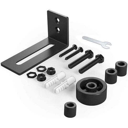 8 in 1 Sliding Door Slides Rails Barn Door Floor Guide Stay Roller for Bottom Adjustable Roller Flush Design Door Hardware in Saudi Arabia