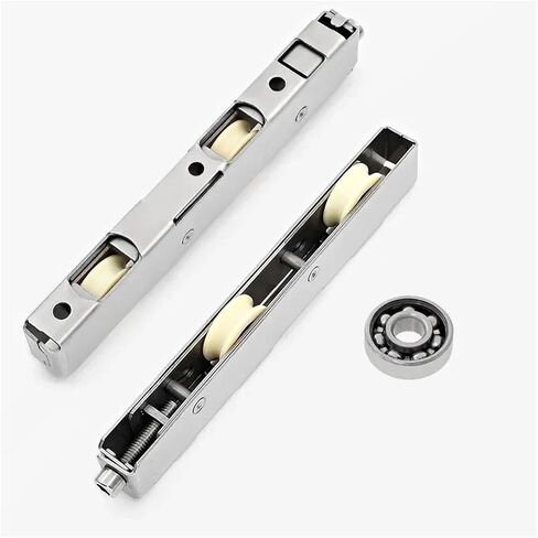 1pc Stainless Steel Door Window Pulley Sliding Door Caster Balcony Door Roller Window Pulley Furniture Hardware Cabinet Wheel(A) in Saudi Arabia