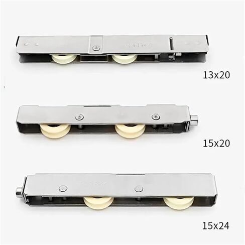 1pc Stainless Steel Door Window Pulley Sliding Door Caster Balcony Door Roller Window Pulley Furniture Hardware Cabinet Wheel(A) in Saudi Arabia