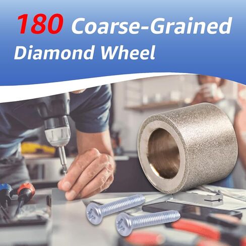عجلة استبدال لشحذ الماس 180 حبيبة من أجل Drill Doctor DA31320GF متوافقة مع عجلة شحذ مثقاب الحفر 350X، XP، 500X، 750X in Kuwait