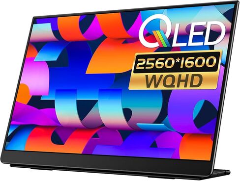 شاشة اللمس Q3 مع القلم ، 16 "16:10 ، 2.5K IPS ، 400 NIT سطوع ، شاشة دقة 2560 × 1600 ، شاشة مراقبة محمولة ، للألعاب ، المكتب ، والفن الرقمي. in Kuwait