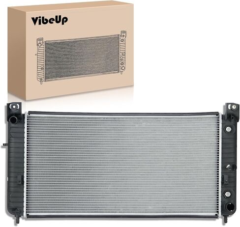 2370 Radiator Compatible With Chevrolet Silverado Suburban Tahoe Cadillac Escalade 4.8L 5.3L 6.0L 6.2L V8 | Replaces GM3010274 15841573 25811504 52486596 52487603 2370 in Kuwait