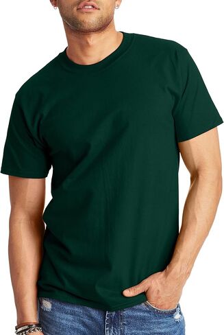 Hanes Men's Short Sleeve Beefy-t in Kuwait
