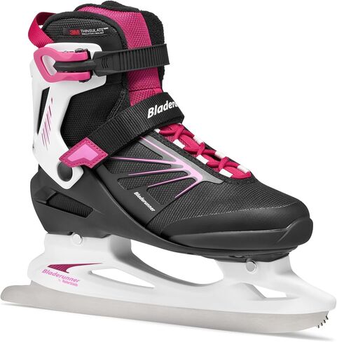 Bladerunner Ice by Rollerblade Igniter XT Women's Adult Ice Skates, Black and Fuchsia in Saudi Arabia