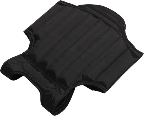 NULYLU ​​واقي الصدر للملاكمة، معدات واقية مريحة للصدر، مقاومة للصدمات، أسود للبالغين، متوسط ​​للتدريب على الفنون القتالية والرياضات القتالية in Kuwait