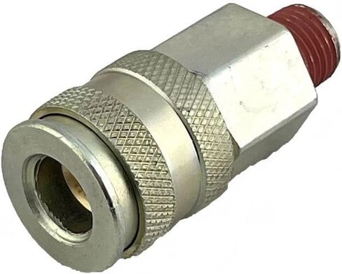 U2-20SM Air Hose Male Quick Connect Coupler Socket - Fits for Air Compressor Fittings Replacement U2-20SM x5 - Hose Fittings - 1/4" NPT 0.54 IN 300 PSI inlet pressure 5 Pack in Saudi Arabia