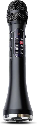 ميكروفون الكاريوكي المحمول مع مكبر صوت ، آلة كاريوكي احترافية للبالغين ، اتصال لاسلكي بلوتوث بالهاتف ، مناسب للكلام/الحفلات/المنزل/الخارجي ، قوة عالية 30 واط ، صوت ممتاز in Kuwait