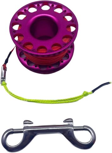 بكرة الغوص LeeQinersw، بكرة بكرة الغوص مع مشبك سريع، بكرة رمادية in Kuwait