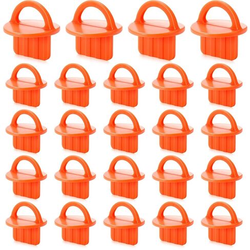 24 Packs 1/8'' 1/4'' 5/16'' 5/32'' Deck Spacer Tool Gap Jig Deck Board Spacer Rings Assorted Easy Pull Guide Tool for Pressure Treated Composite Decking Plank Lumber Hardwood PVC, 4 Colors in Saudi Arabia