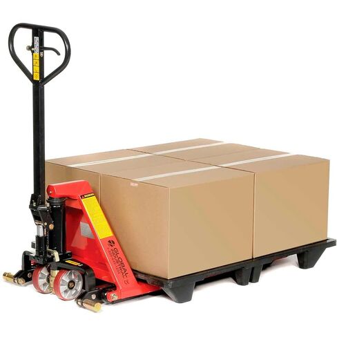 Global Industrial Manual High Lift Skid Jack Truck, 27 x 45, 2200 Lb. Capacity in Saudi Arabia