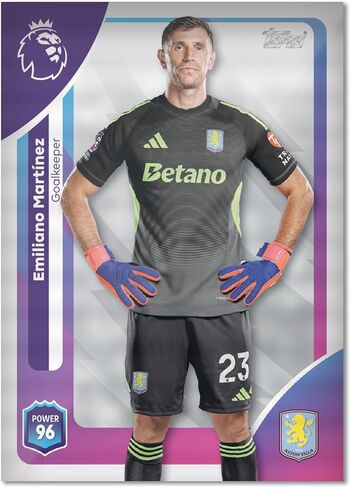 Topps Premier League 2026 - الإصدار الأول - Golden Boot Tin - يحتوي على 57 بطاقة بما في ذلك 7 بطاقات Golden Boot LE الحصرية in Kuwait