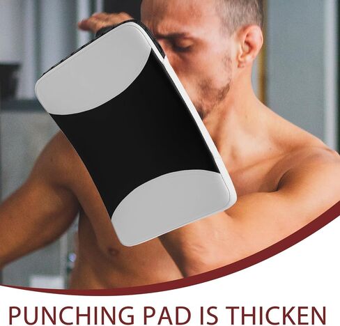 VICASKY Taekwondo Kicking Pads for Martial Arts Training, Large Curved Hand Target Shield, Black and White Body Kick Paddle and Adults in Saudi Arabia