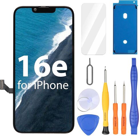 Ayake for iPhone 16 Plus Screen Replacement ، شاشة LCD FHD 6.7 بوصة وشاشة الرقم اللمس ، قابلة للبرمجة النغمة الحقيقية ، لا يزال معرف الوجه (لـ A3290 ، A3082 ، A3289 ، A3291) in Kuwait