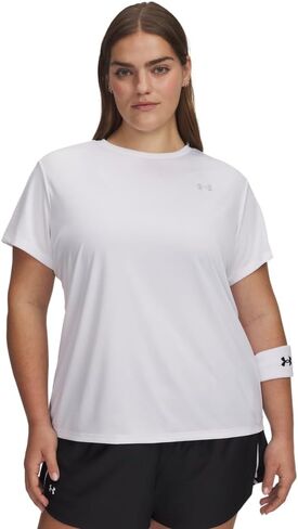 Under Armour Women's Velocity Solid Short Sleeve Crew Neck in Saudi Arabia