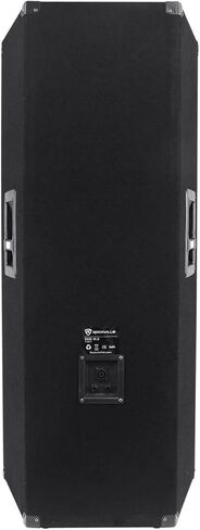 Rockville RSG15.28 Bundle: (2) Dual 15 in 3-Way 8-Ohm Passive DJ/Pro PA Speakers 3000W Peak/1500W RMS Each, RPA9 2-Channel Power Amplifier, 3-Items in Saudi Arabia