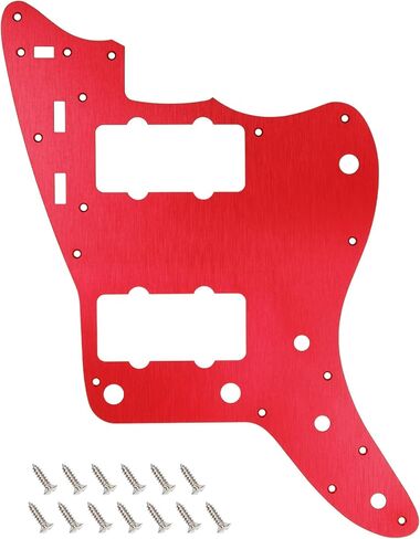 Banworks Vintage 60s JM Pickguard 3 Ply 13-Hole Guitar Pickguard Scratch Plate for Fender Jazzmaster JM Guitars JT/HB-14 Cream in Saudi Arabia