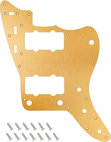 Banworks Vintage 60s JM Pickguard 3 Ply 13-Hole Guitar Pickguard Scratch Plate for Fender Jazzmaster JM Guitars JT/HB-14 Cream in Saudi Arabia