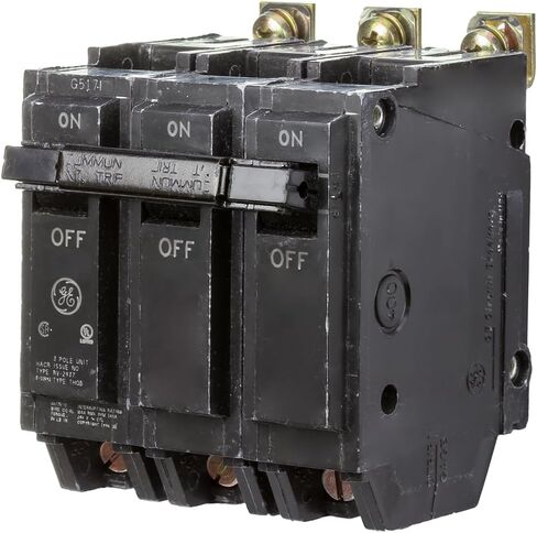 ABB TEY/Q-Line® THQB32040 قاطع دائرة مصغر ثلاثي الأقطاب • قاطع ثلاثي الأقطاب 40 أمبير • 120/240 فولت تيار متردد، 10 كيلو أمبير رحلة مغناطيسية حرارية • تركيب بمسامير • الاستخدام السكني والتجاري in Saudi Arabia