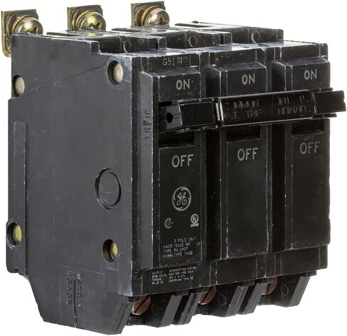 ABB TEY/Q-Line® THQB32040 قاطع دائرة مصغر ثلاثي الأقطاب • قاطع ثلاثي الأقطاب 40 أمبير • 120/240 فولت تيار متردد، 10 كيلو أمبير رحلة مغناطيسية حرارية • تركيب بمسامير • الاستخدام السكني والتجاري in Saudi Arabia