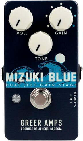 Greer Amps Mizuki Blue Dual-JFET Overdrive Pedal in Saudi Arabia