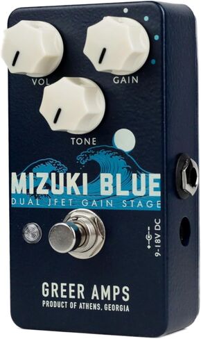 Greer Amps Mizuki Blue Dual-JFET Overdrive Pedal in Saudi Arabia