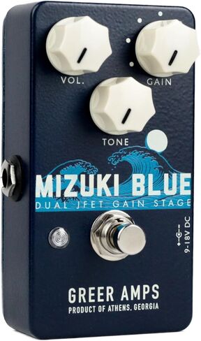 Greer Amps Mizuki Blue Dual-JFET Overdrive Pedal in Saudi Arabia