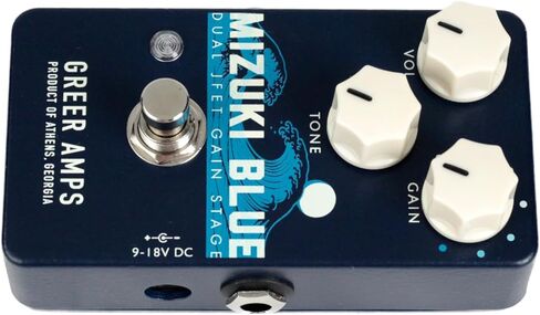 Greer Amps Mizuki Blue Dual-JFET Overdrive Pedal in Saudi Arabia