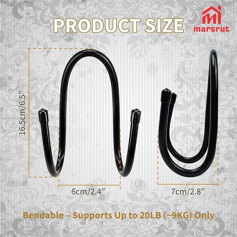 2pcs Vertical Sword Wall Mount Holder Hanger Display, Dagger Flexible Adjustable Hook, Universal Mini Sturdy Stand Rack Bracket Fit Any Size & Style of Weapon Axe Keyblade, Horizontal Adjustment in Saudi Arabia