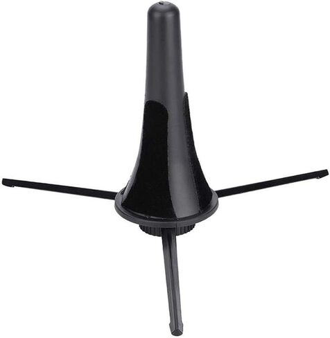 TOYANDONA Folding Clarinet and Oboe Stand Portable Tripod Holder with Stable Base Black Wind Instrument Rest for Students and Beginners in Saudi Arabia