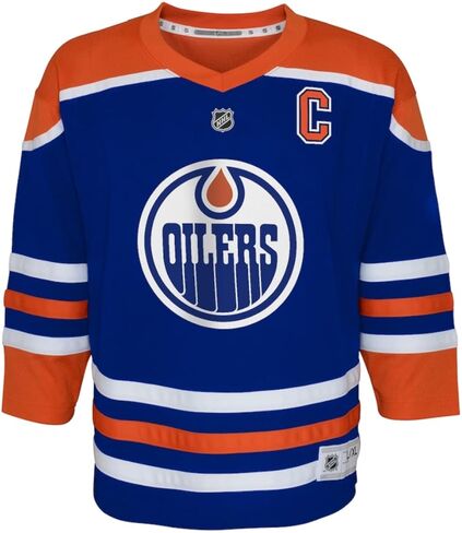 Connor McDavid Edmonton Oilers NHL Reebok Youth Blue Replica Hockey Jersey (شباب صغير/متوسط) in Saudi Arabia